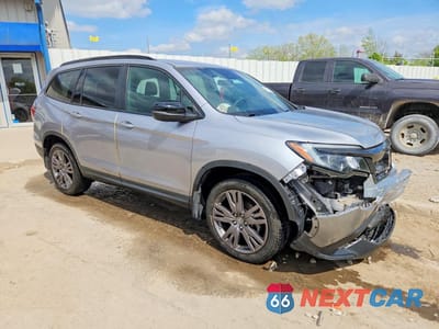 Czwarte zdjęcie samochodu z boku: 2022 HONDA PILOT SPORT VIN:5FNYF5H35NB006981 - miniatura