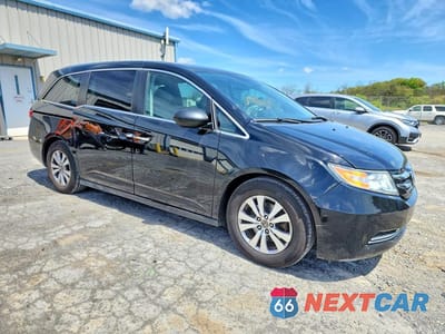 Czwarte zdjęcie samochodu z boku: 2014 HONDA ODYSSEY EX VIN:5FNRL5H48EB127347 - miniatura