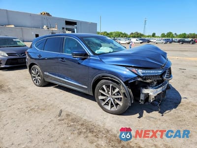 Czwarte zdjęcie samochodu z boku: 2025 ACURA MDX TECHNOLOGY VIN:5J8YE1H44SL014326 - miniatura