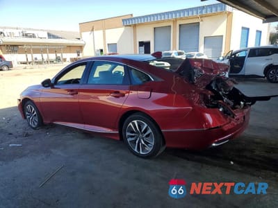 Drugie zdjęcie samochodu z przodu: 2019 HONDA ACCORD HYBRID EXL VIN:1HGCV3F51KA017892 - miniatura