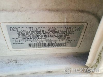Zdjęcie 12 z 12 samochodu: 2014 NISSAN SENTRA FE+ S W/CONTI VIN:3N1AB7AP4EL657707 - miniatura