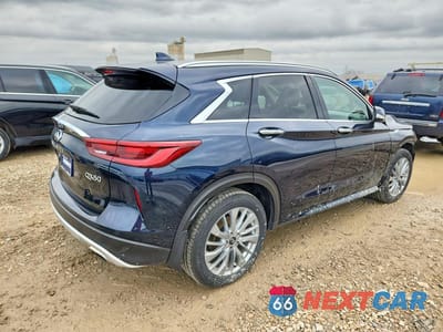 Trzecie zdjęcie samochodu z tyłu: 2023 INFINITI QX50 LUXE VIN:3PCAJ5BB0PF106408 - miniatura