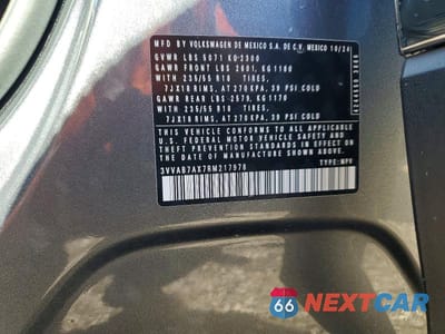 Zdjęcie 12 z 12 samochodu: 2024 VOLKSWAGEN TIGUAN WOLFSBURG VIN:3VVAB7AX7RM217978 - miniatura