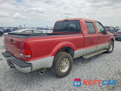 Trzecie zdjęcie samochodu z tyłu: 2003 FORD F250 SUPER DUTY VIN:1FTNW20P73ED38046 - miniatura