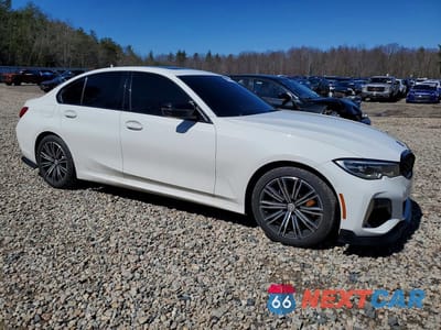 Czwarte zdjęcie samochodu z boku: 2020 BMW M340XI VIN:WBA5U9C07LFH68201 - miniatura