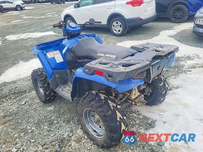 Trzecie zdjęcie samochodu z tyłu: 2014 POLARIS SPORTSMAN 400 H.O. VIN:4XAMH46A3EA593265 - miniatura