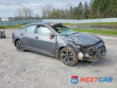 Czwarte zdjęcie samochodu z boku: 2025 NISSAN SENTRA SV VIN:3N1AB8CV2SY409245 - miniatura