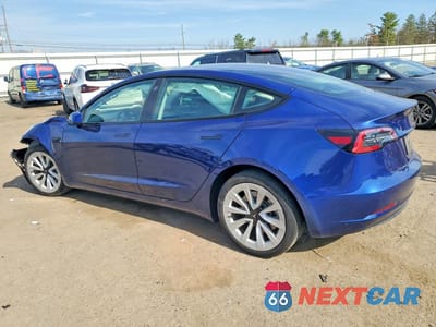 Drugie zdjęcie samochodu z przodu: 2022 TESLA MODEL 3 VIN:5YJ3E1EB2NF278728 - miniatura
