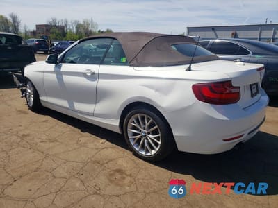 Drugie zdjęcie samochodu z przodu: 2016 BMW 228 I SULEV VIN:WBA1K9C56GV710668 - miniatura