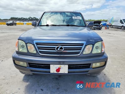 Piąte zdjęcie samochodu w środku: 2005 LEXUS LX 470 VIN:JTJHT00W453549086 - miniatura