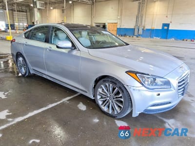 Czwarte zdjęcie samochodu z boku: 2015 HYUNDAI GENESIS 3.8L VIN:KMHGN4JE9FU021914 - miniatura