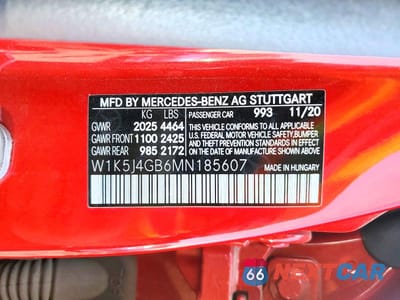 Zdjęcie 13 z 13 samochodu: 2021 MERCEDES-BENZ CLA 250 VIN:W1K5J4GB6MN185607 - miniatura
