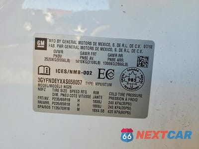 Zdjęcie 13 z 13 samochodu: 2010 CADILLAC SRX LUXURY COLLECTION VIN:3GYFNDEYXAS658057 - miniatura