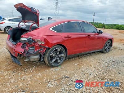 Trzecie zdjęcie samochodu z tyłu: 2024 HONDA ACCORD HYBRID SPORT VIN:1HGCY2F54RA024301 - miniatura