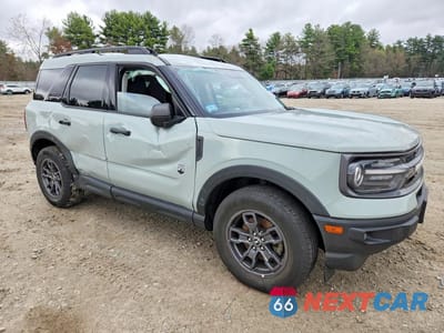 Czwarte zdjęcie samochodu z boku: 2021 FORD BRONCO SPORT BIG BEND VIN:3FMCR9B6XMRB34525 - miniatura