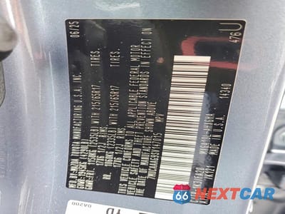 Zdjęcie 13 z 13 samochodu: 2025 TOYOTA COROLLA CROSS LE VIN:7MUCAAAG9SV147015 - miniatura