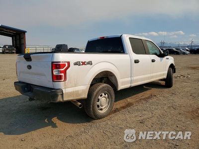 Trzecie zdjęcie samochodu z tyłu: 2018 FORD F150 SUPERCREW VIN:1FTFW1E57JKF63829 - miniatura