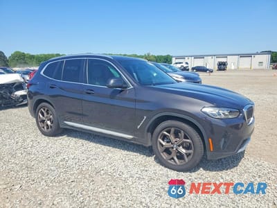 Czwarte zdjęcie samochodu z boku: 2022 BMW X3 XDRIVE30I VIN:WBX57DP04NN169868 - miniatura