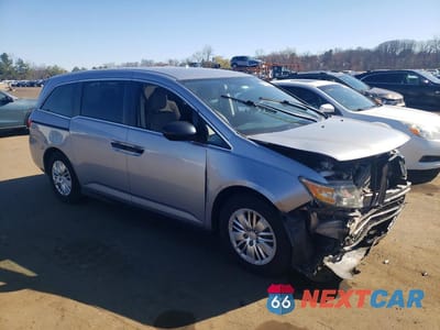 Czwarte zdjęcie samochodu z boku: 2016 HONDA ODYSSEY LX VIN:5FNRL5H24GB044791 - miniatura