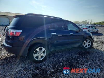 Trzecie zdjęcie samochodu z tyłu: 2008 GMC ACADIA VIN:1GKER13748J230676 - miniatura