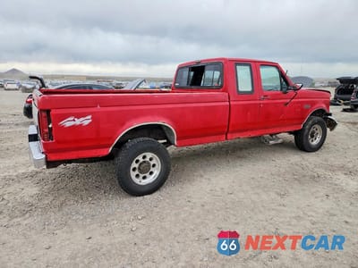 Trzecie zdjęcie samochodu z tyłu: 1993 FORD F250 VIN:1FTHX26H7PKB01249 - miniatura