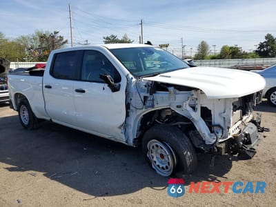 Czwarte zdjęcie samochodu z boku: 2024 CHEVROLET SILVERADO C1500 VIN:3GCPAAEK3RG354356 - miniatura