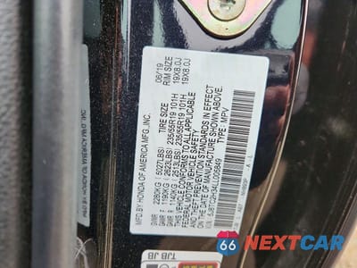 Zdjęcie 12 z 12 samochodu: 2020 ACURA RDX VIN:5J8TC2H34LL005849 - miniatura
