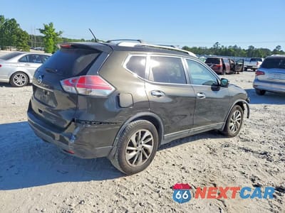 Trzecie zdjęcie samochodu z tyłu: 2014 NISSAN ROGUE SL VIN:5N1AT2MT1EC788767 - miniatura