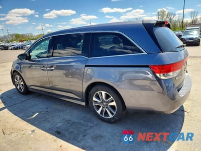 Drugie zdjęcie samochodu z przodu: 2014 HONDA ODYSSEY TOURING VIN:5FNRL5H97EB041894 - miniatura