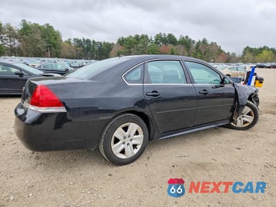 Trzecie zdjęcie samochodu z tyłu: 2011 CHEVROLET IMPALA LS VIN:2G1WF5EK9B1288598 - miniatura