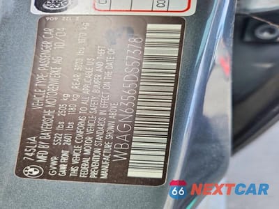 Zdjęcie 12 z 12 samochodu: 2005 BMW 745 LI VIN:WBAGN63565DS57378 - miniatura