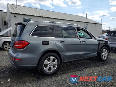 Trzecie zdjęcie samochodu z tyłu: 2017 MERCEDES-BENZ GLS 450 4MATIC VIN:4JGDF6EE0HA902009 - miniatura