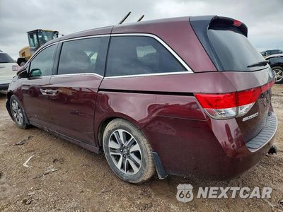 Drugie zdjęcie samochodu z przodu: 2014 HONDA ODYSSEY TOURING VIN:5FNRL5H92EB090808 - miniatura