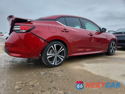 Trzecie zdjęcie samochodu z tyłu: 2021 NISSAN SENTRA SR VIN:3N1AB8DV9MY257594 - miniatura