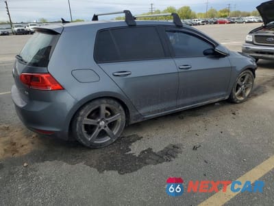 Trzecie zdjęcie samochodu z tyłu: 2015 VOLKSWAGEN GOLF TDI VIN:3VW2A7AU6FM032339 - miniatura