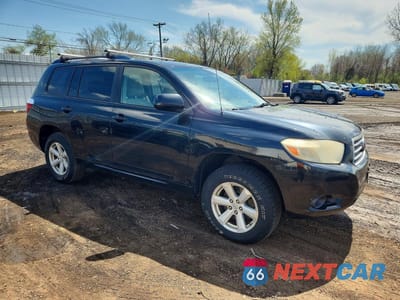 Czwarte zdjęcie samochodu z boku: 2009 TOYOTA HIGHLANDER BASE VIN:JTEES41A592132134 - miniatura