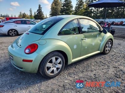 Trzecie zdjęcie samochodu z tyłu: 2007 VOLKSWAGEN NEW BEETLE 2.5L VIN:3VWPW31C87M511144 - miniatura