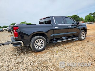 Trzecie zdjęcie samochodu z tyłu: 2022 CHEVROLET SILVERADO LTD K1500 LTZ VIN:3GCUYGED2NG177697 - miniatura