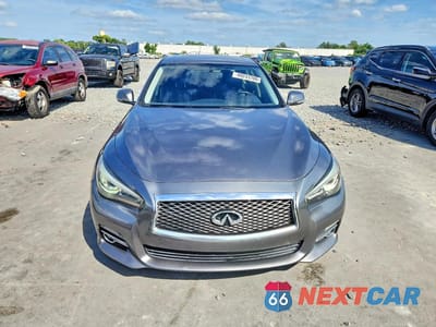 Piąte zdjęcie samochodu w środku: 2014 INFINITI Q50 BASE VIN:JN1BV7AP5EM672038 - miniatura