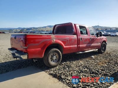 Trzecie zdjęcie samochodu z tyłu: 2002 FORD F250 SUPER DUTY VIN:1FTNW20F02EA06245 - miniatura
