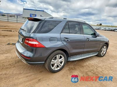 Trzecie zdjęcie samochodu z tyłu: 2012 MERCEDES-BENZ ML 350 BLUETEC VIN:4JGDA2EB8CA017322 - miniatura