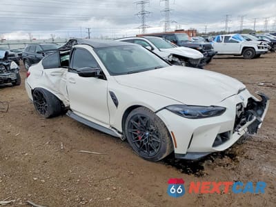 Czwarte zdjęcie samochodu z boku: 2023 BMW M3 COMPETITION VIN:WBS43AY00PFP81931 - miniatura