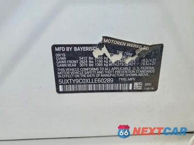 Zdjęcie 14 z 14 samochodu: 2020 BMW X3 XDRIVEM40I VIN:5UXTY9C0XLLE60289 - miniatura