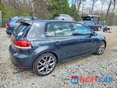 Trzecie zdjęcie samochodu z tyłu: 2013 VOLKSWAGEN GTI VIN:WVWHD7AJ9DW132524 - miniatura