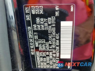 Zdjęcie 13 z 13 samochodu: 2021 VOLVO XC40 T5 R-DESIGN VIN:YV4162UM8M2526850 - miniatura