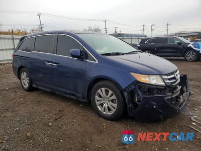 Czwarte zdjęcie samochodu z boku: 2016 HONDA ODYSSEY EXL VIN:5FNRL5H60GB139254 - miniatura