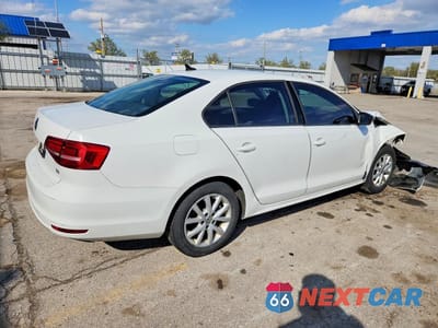 Trzecie zdjęcie samochodu z tyłu: 2015 VOLKSWAGEN JETTA SE VIN:3VWD17AJ4FM413878 - miniatura