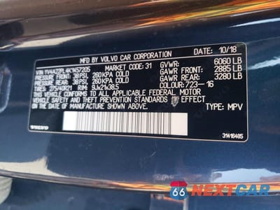 Zdjęcie 12 z 12 samochodu: 2019 VOLVO XC90 T6 INSCRIPTION VIN:YV4A22PL4K1457205 - miniatura