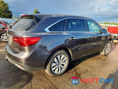 Trzecie zdjęcie samochodu z tyłu: 2014 ACURA MDX TECHNOLOGY VIN:5FRYD4H43EB042367 - miniatura