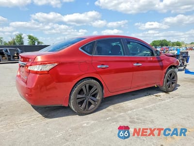 Trzecie zdjęcie samochodu z tyłu: 2013 NISSAN SENTRA S VIN:3N1AB7AP5DL742697 - miniatura